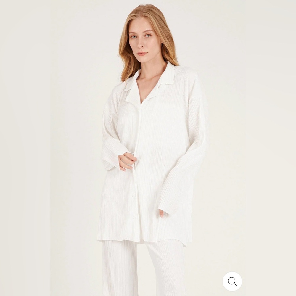 STORETS Maria Oversized Plisse Shirt & Pants
